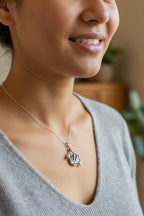 Tartan Bagpipes Necklace