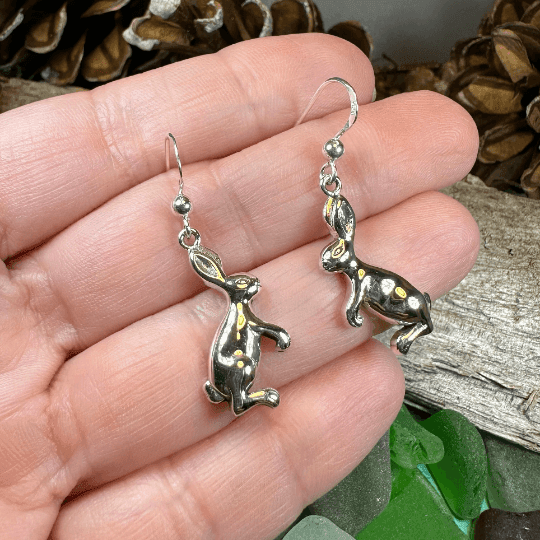 Woodland Rabbit Earrings - 