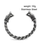 Vikings Nordic Dragon Stainless Steel Bracelet - 