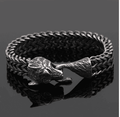 Vikings Fox Head Stainless Steel Bracelet - 