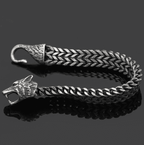 Vikings Fox Head Stainless Steel Bracelet - 