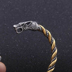 Viking Stainless Steel Oath Arm Ring - Silver