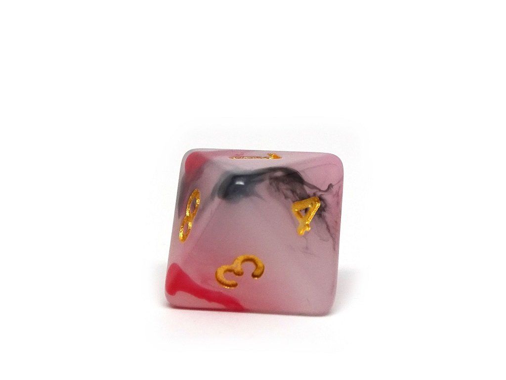 Brimstone Swirl Dice Collection - 7 Piece Set