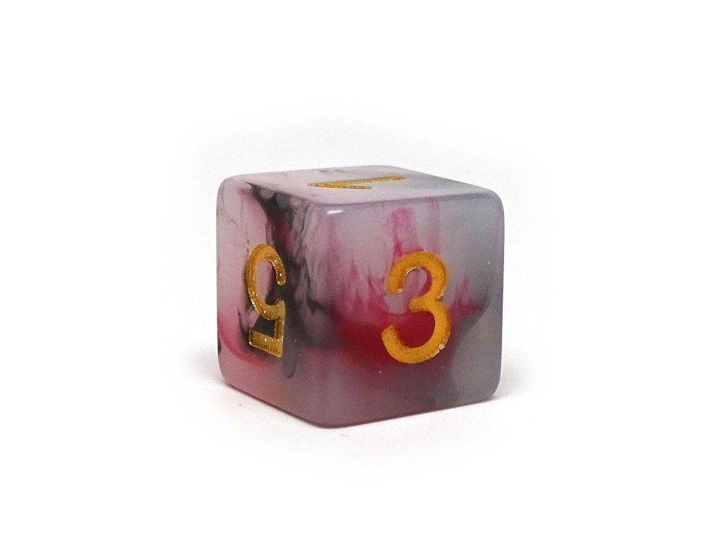 Brimstone Swirl Dice Collection - 7 Piece Set - Role-Players