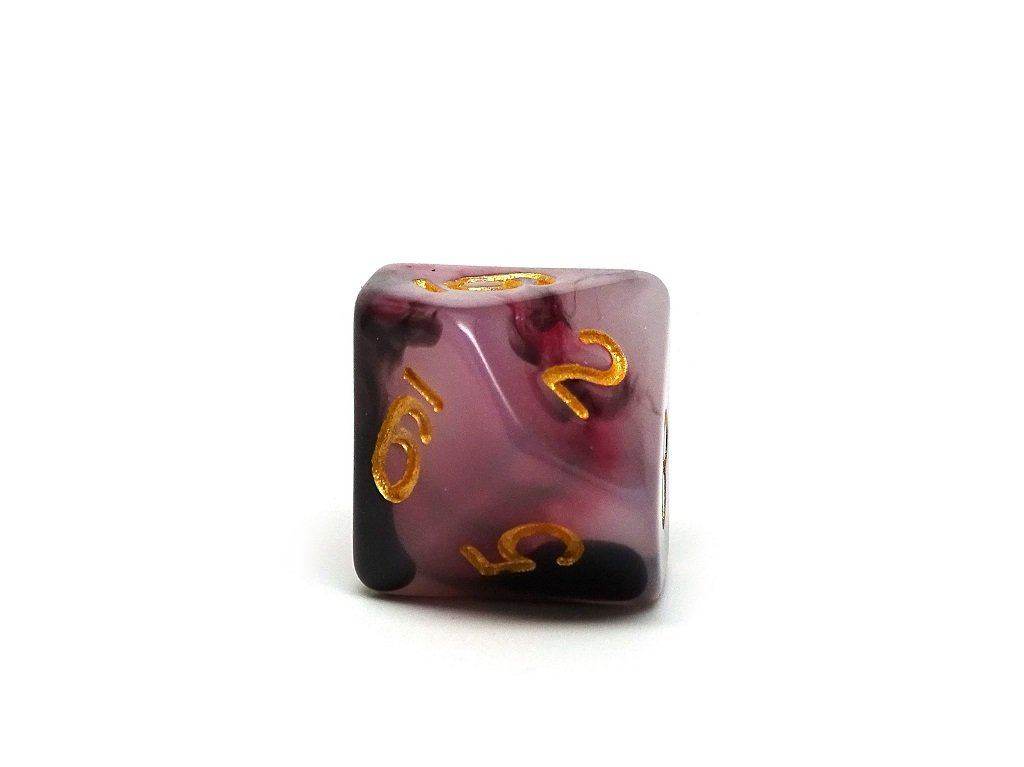 Brimstone Swirl Dice Collection - 7 Piece Set - Role-Players