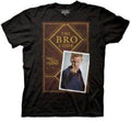 Bro Code Book Cover T-shirt - S