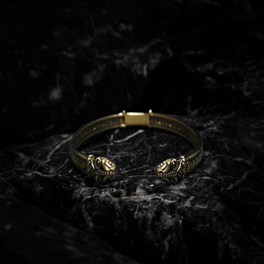 Bracelet Viking Odins Corbeaux en bronze