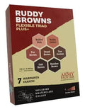Army Painter Flexible Triad: Ruddy Browns Set - 