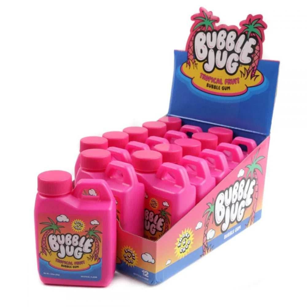 Bubble Jug Tropical Fruit Bubble Gum (55g) - 