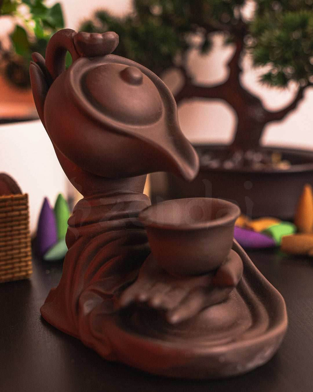 Buddha's Tea - Backflow Incense Burner - 