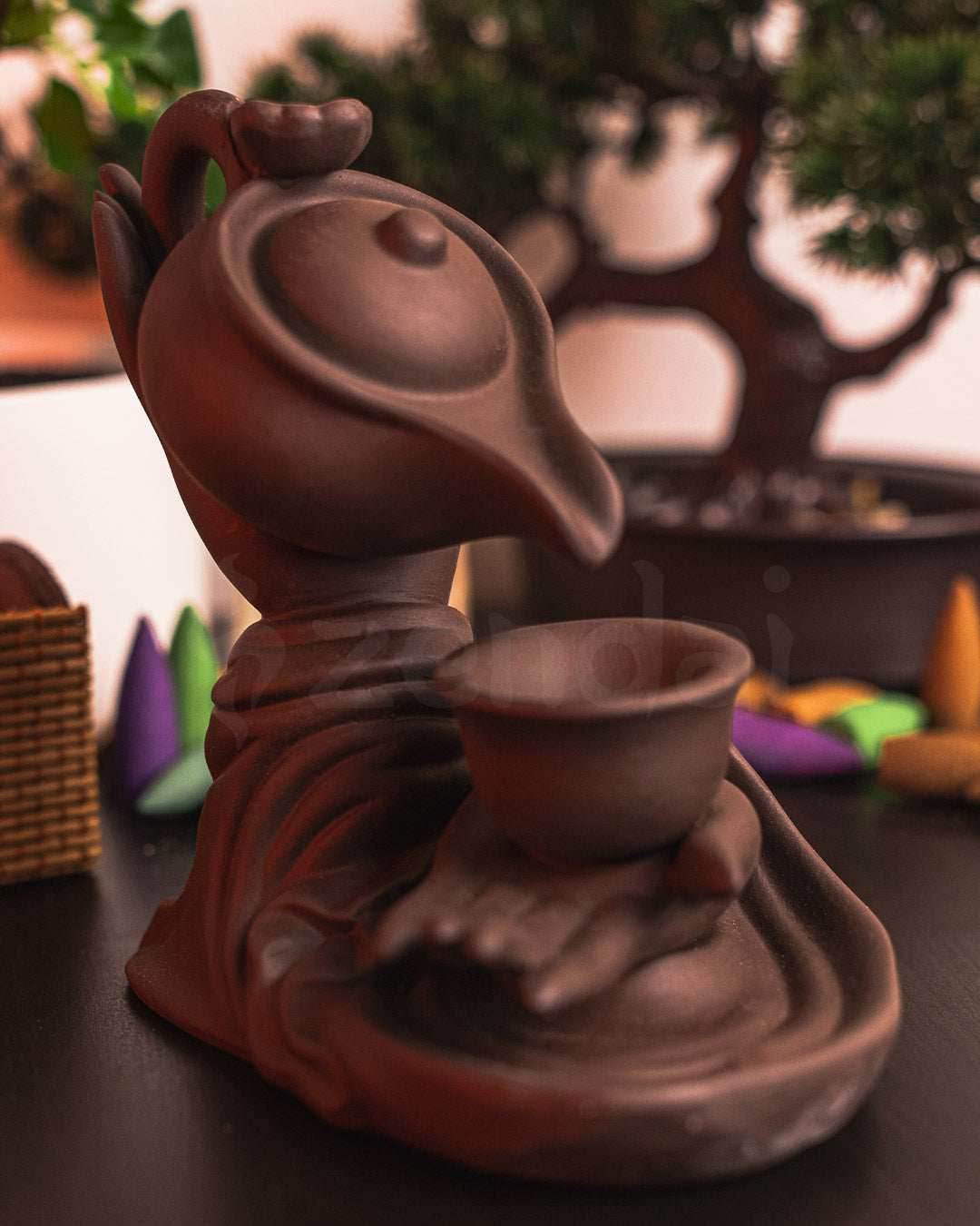 Buddha's Tea - Backflow Incense Burner - 