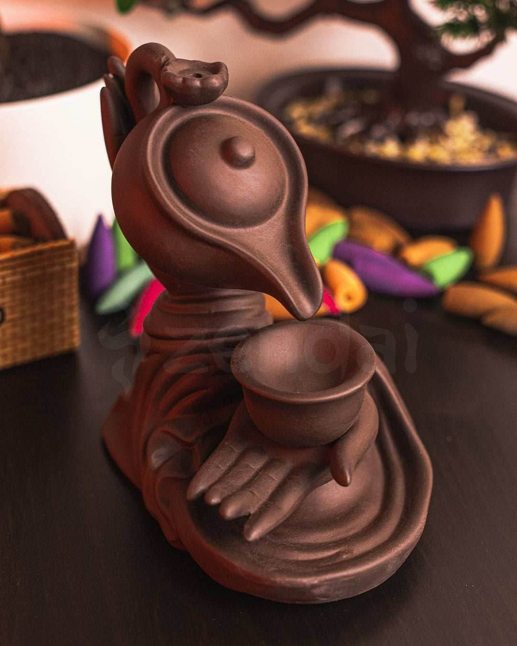 Buddha's Tea - Backflow Incense Burner - 