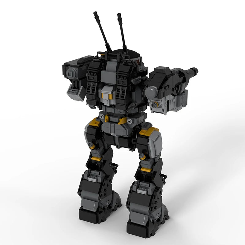 BuildMoc BattleTech UrbanMech K-9 Robot Building Blocks Combat Storm Mecha DIY Idea Bricks Toys Children Birthday Kid Xmas Gifts