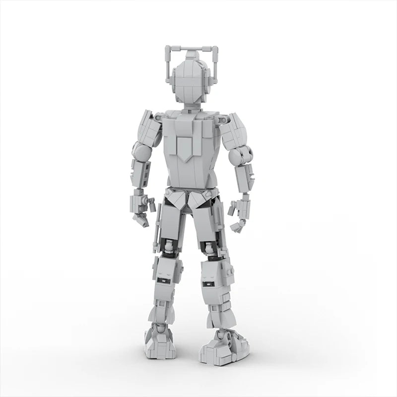 BuildMoc Doctor Cyberman Robot Building Block Set Whoed Future Mecha High-Tech Machine Brick Children Toys For Children Kid Gift