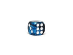 12mm D6 Dice - Black Ice - 25 Count Bag - 
