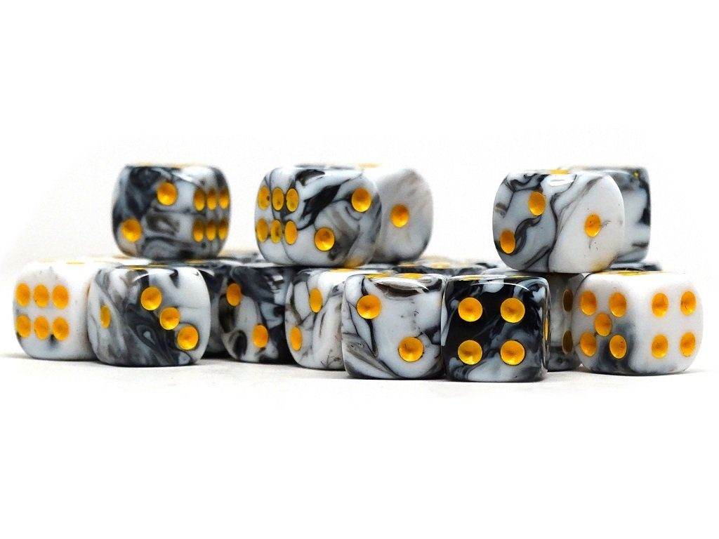 12mm D6 Dice - Oracle Design - 25 Count Bag - 