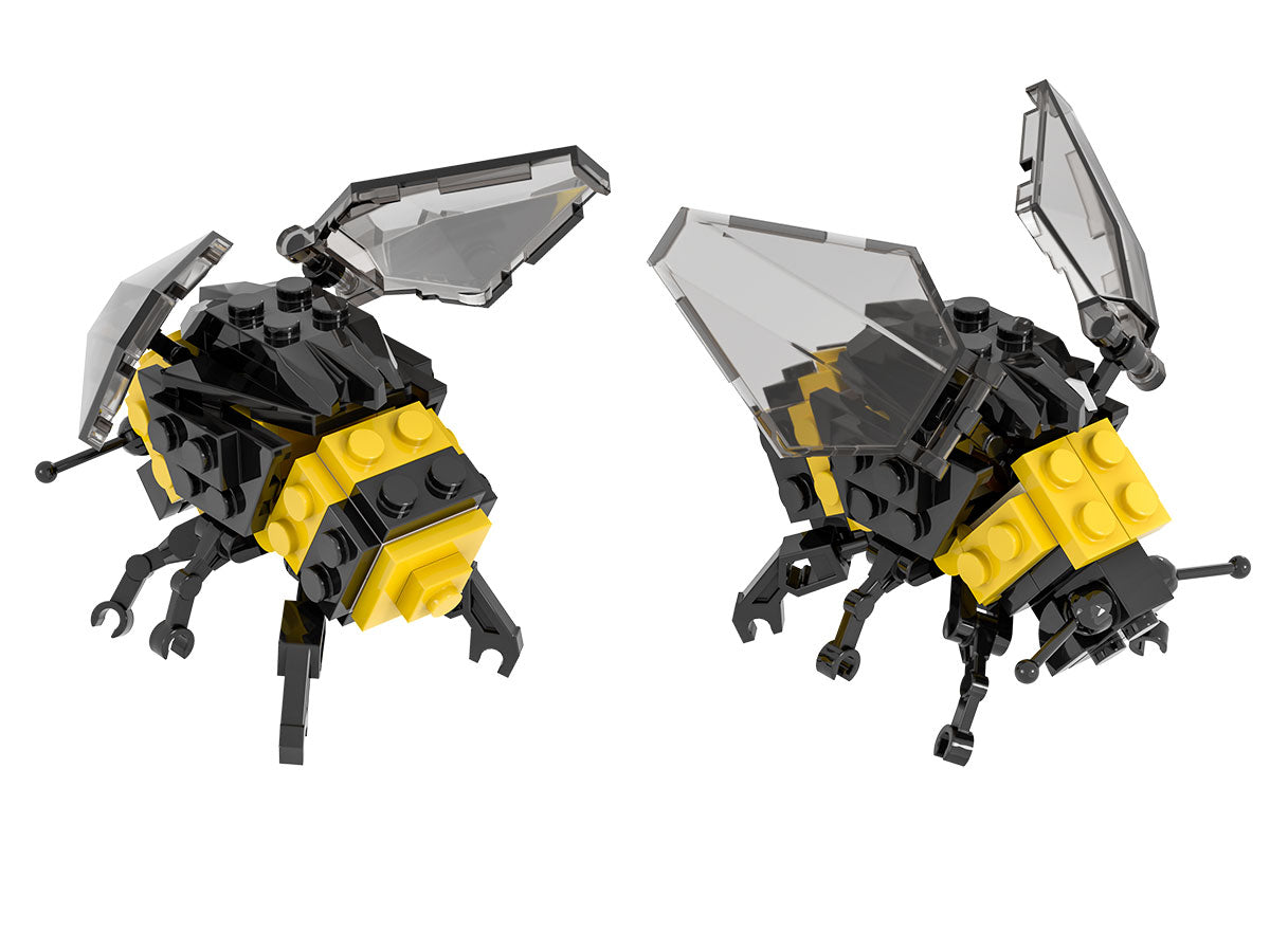 Bumblebee made using LEGO parts - B3 Customs