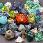 Mystery Hoard - 4x 14pc Dice Set Bundle + 1 RPG Accessory - 