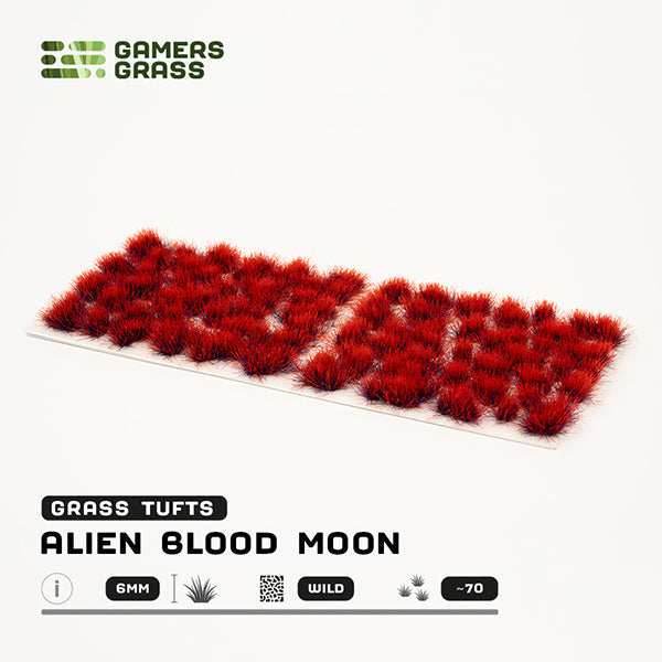 Gamers Grass Tufts: Alien Tufts- Blood Moon 6mm- Wild - 