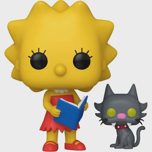 The Simpsons Lisa With Snowball Ii Funko Pop Vinyl Figure And Pop Buddy 1740