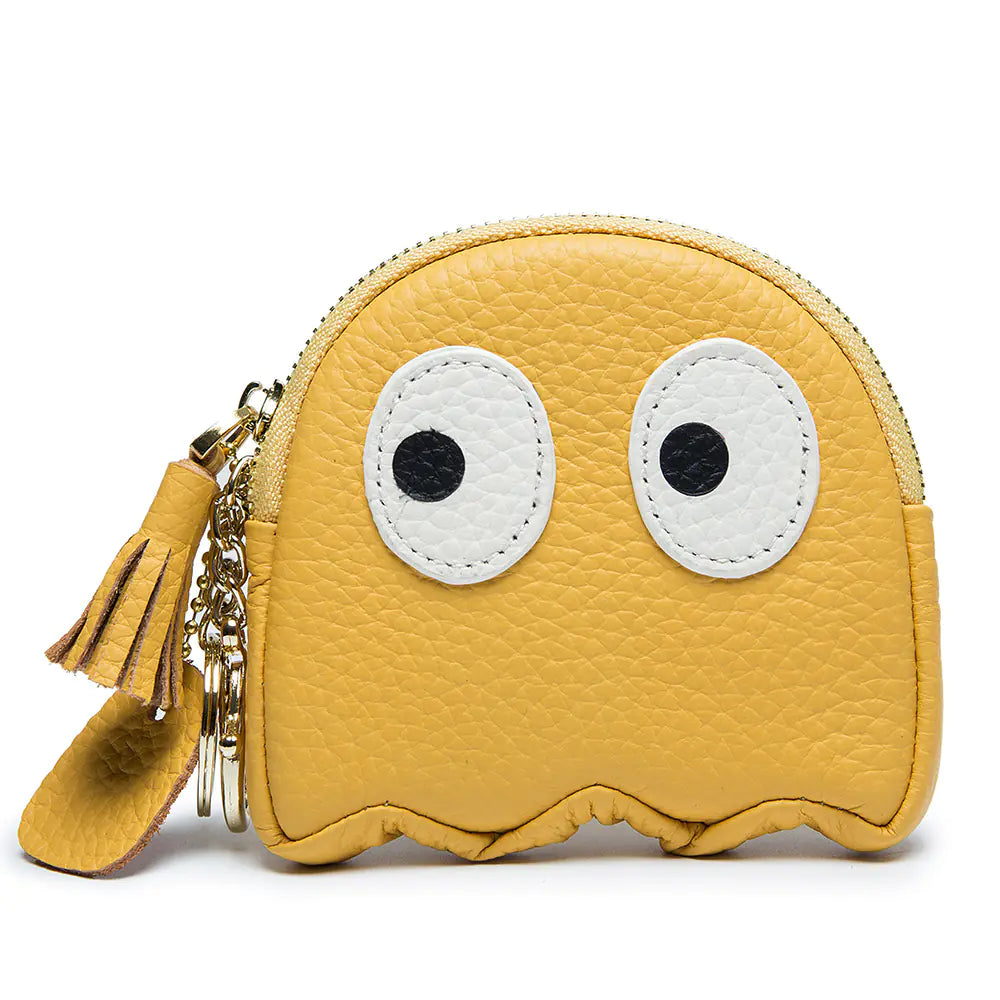 Cute Mini Genuine Leather Cowhide Coin Purse