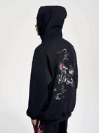 KH9102 Kirin Embroidery Hoodie - Black / S