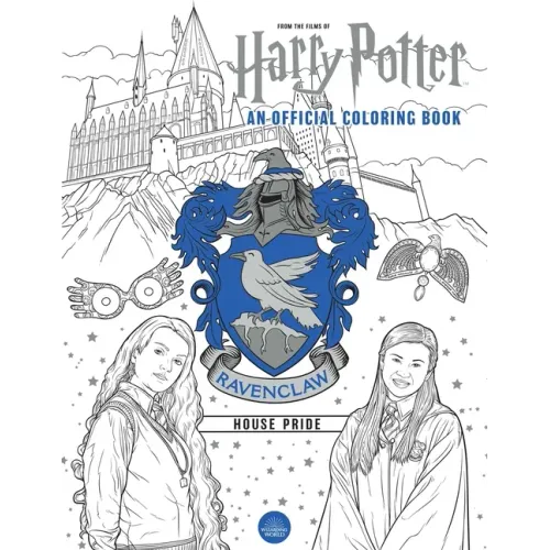 Harry Potter: Ravenclaw House Pride: The Official Coloring Book: (Gifts Books for Harry Potter Fans, Adult Coloring Books)
