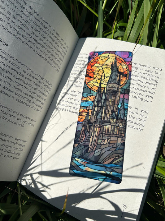Wizard Castle Bookmark - Handcrafted Magical Castle, Fantasy-Inspired Bookmark, Perfect Gift for Wizards
