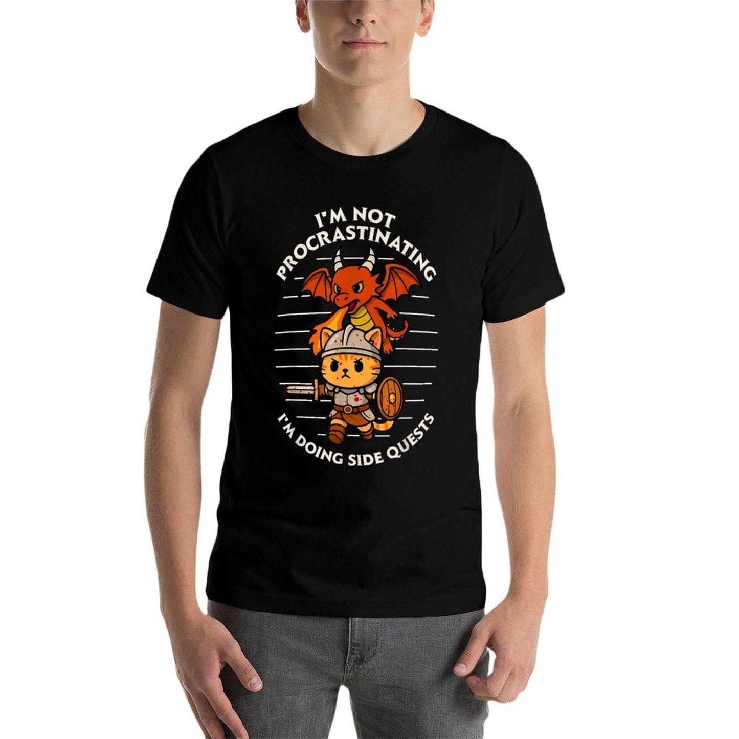 RPG Gamer  Im Doing Side Quests  Men Women  D20  Affordable Price T-Shirt