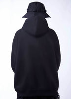 YEH1 Patchwork Functional Hoodie - Grey / S