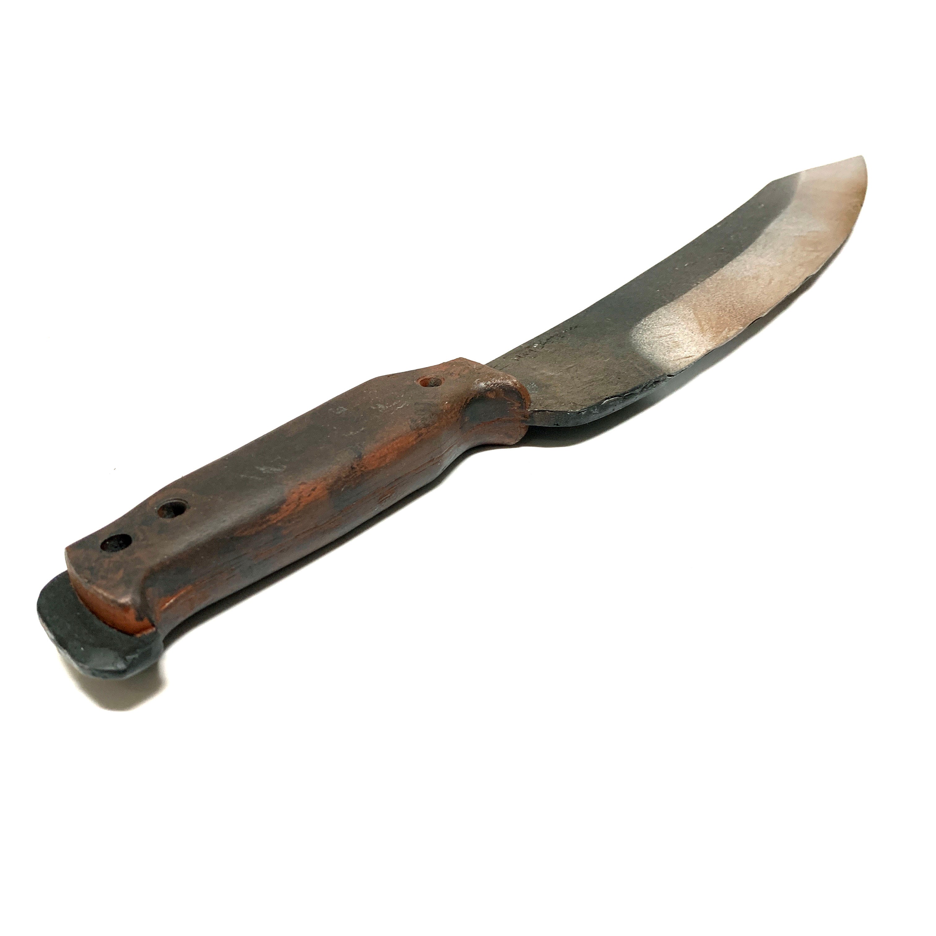 Large Plastic Curved Machete Survival Knife FX Prop
