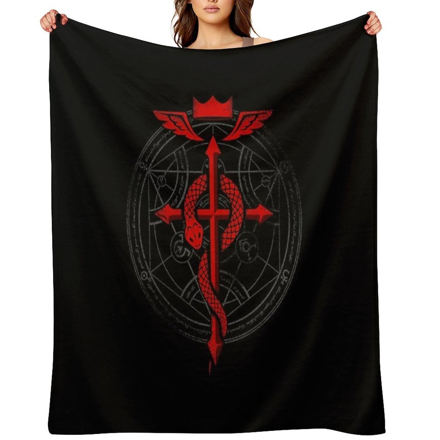 Alchemist Flamel Throw Blanket