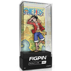 One Piece Monkey D. Luffy Version 2 FiGPiN Classic 3-Inch Enamel Pin - 
