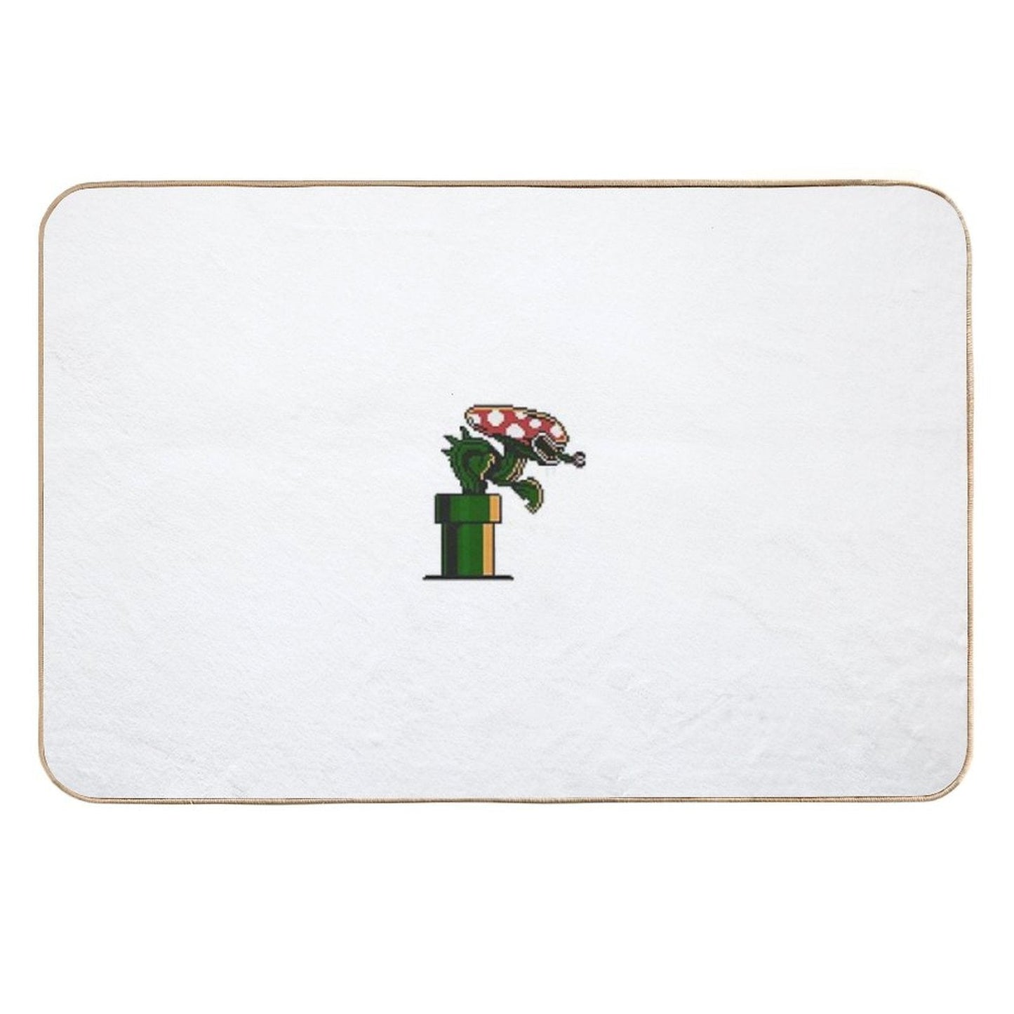 Xenomorph Piranha Plant  Dirt-Trapping Bath Mat