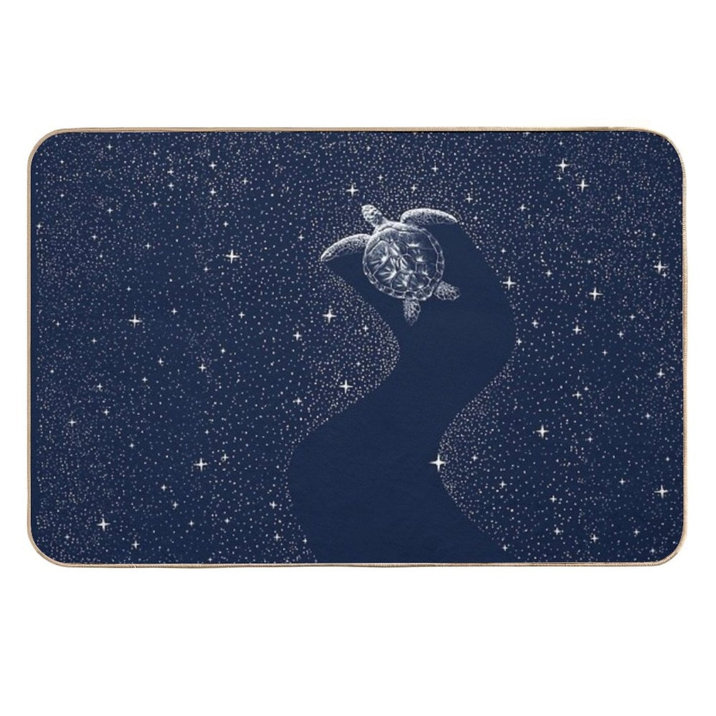 Starry Turtle  Anti-Trip Bath Mat