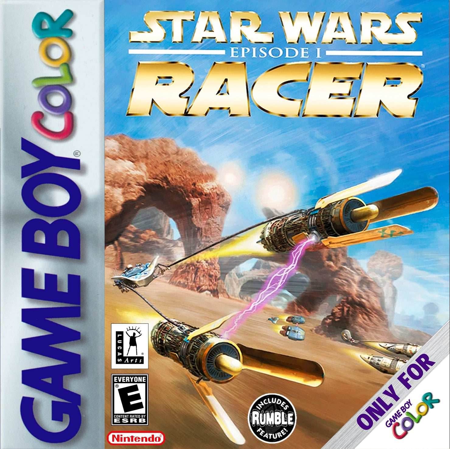 Star Wars Episode I Racer (Gameboy Color) - Game Manual Only
