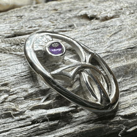 Fife Thistle Necklace - 18