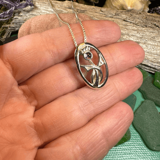 Fife Thistle Necklace - 18