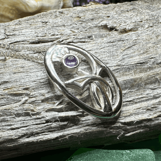 Fife Thistle Necklace - 18