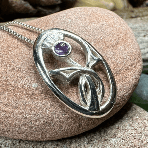 Fife Thistle Necklace - 18