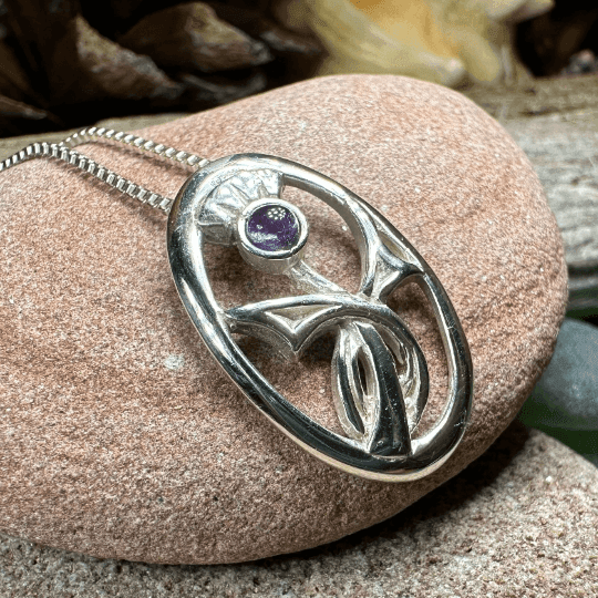 Fife Thistle Necklace - 18