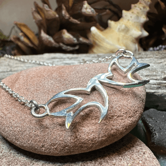 Iona Abbey Peace Doves Necklace - 