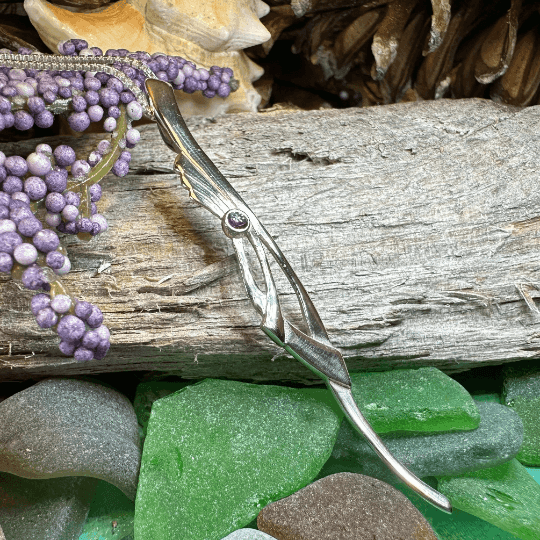 Modern Thistle Necklace - 18