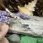 Modern Thistle Necklace - 18