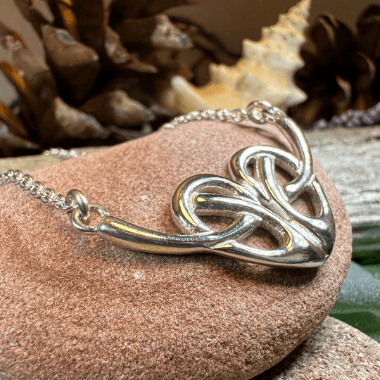 Daphne Celtic Heart Necklace - 