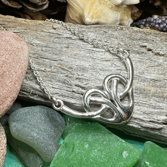 Daphne Celtic Heart Necklace - 