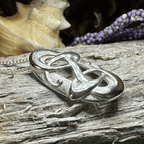 Nadine Modern Celtic Knot Necklace - 18