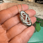 Nadine Modern Celtic Knot Necklace - 18
