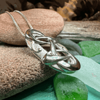 Nadine Modern Celtic Knot Necklace - 18