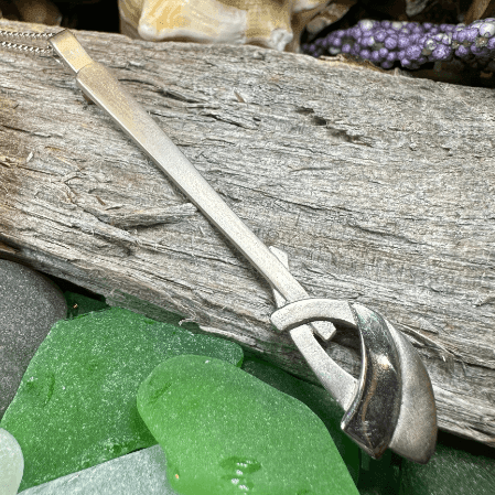 Modern Celtic Knot Necklace - 18